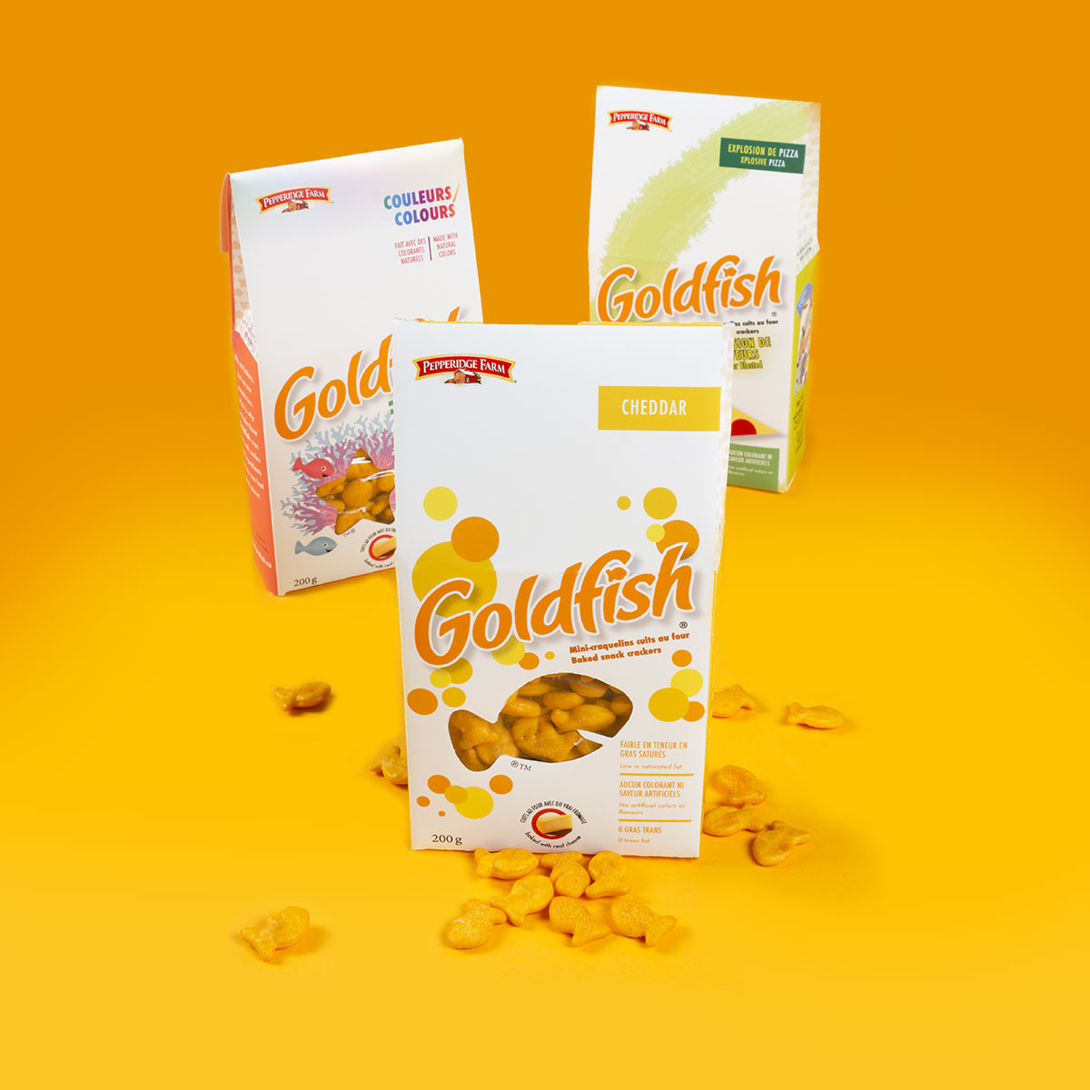 Emballage Goldfish